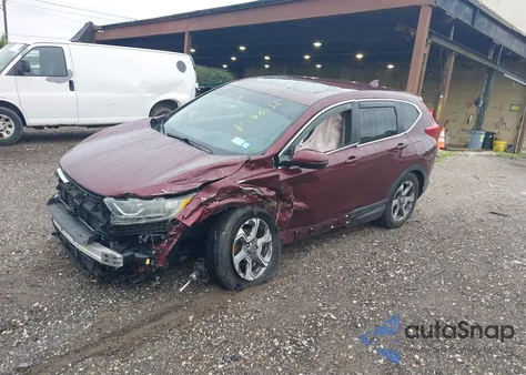 2017 Honda Cr-V Ex из США, поврежденный, VIN 2HKRW2H52HH677373